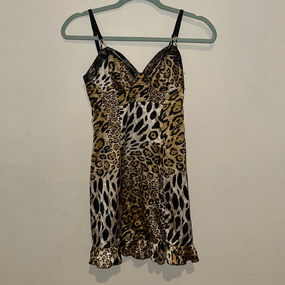 Vintage Guess Jeans animal print dress